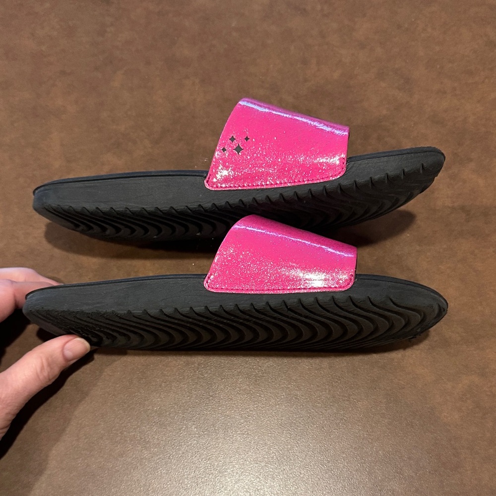 💖🖤Nike Black and Pink Slides - 5 - Picture 6 of 8
